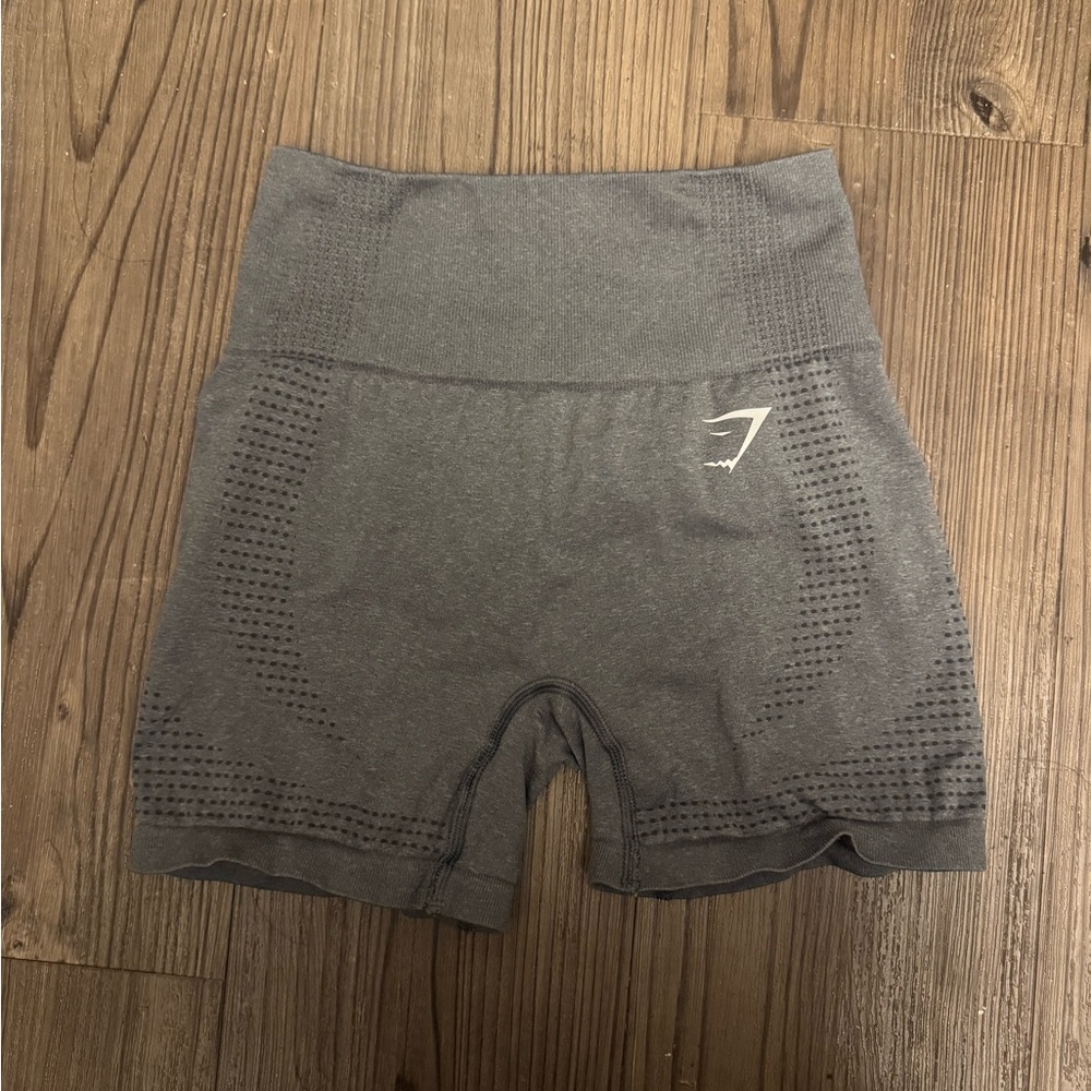 grey gymshark vital seamless shorts